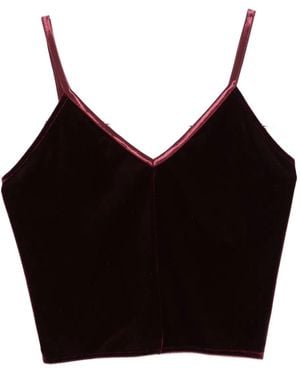 Forte Forte V-Neck Tank Top - Black