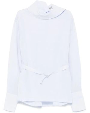 Issey Miyake Camicia Paper-Esque U - Bianco