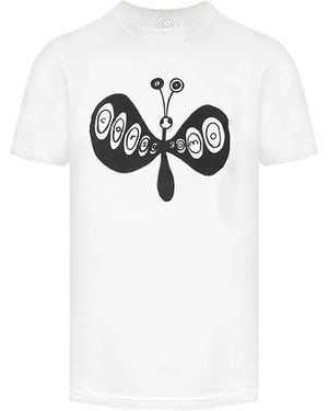 10 Corso Como Butterfly print T-shirt - Weiß