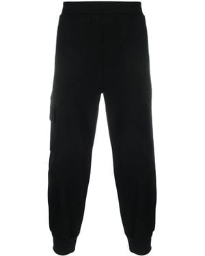 Neil Barrett Elasticated-Waistband Track Trousers - Black