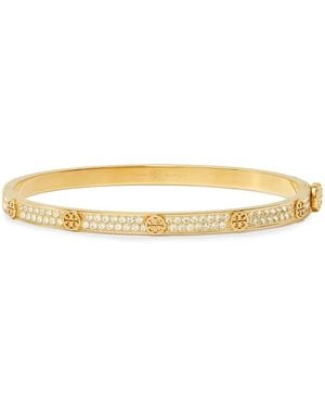 Tory Burch -tone Miller Stud Crystal Bracelet - Metallic