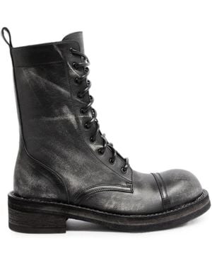 Ann Demeulemeester Klassische Schnürstiefel - Schwarz
