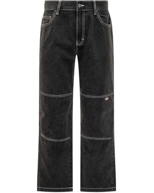Dickies ダブルステッチ ジーンズ - ブラック