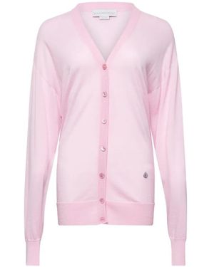 Stella McCartney V-Neck Cardigan - Pink