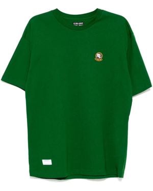 Izzue Logo-Patch T-Shirt - Green