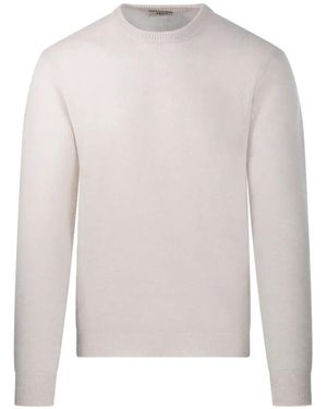Altea Crew-Neck Knitted Jumper - White