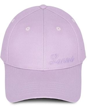 Laneus Gabardine Baseball Cap - Purple