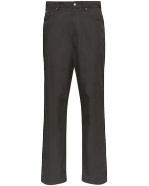 MM6 by Maison Margiela Five-Pocket Trousers - Black