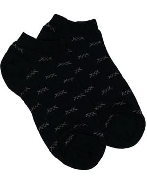 ZEGNA Iconic Triple X Socks - Black