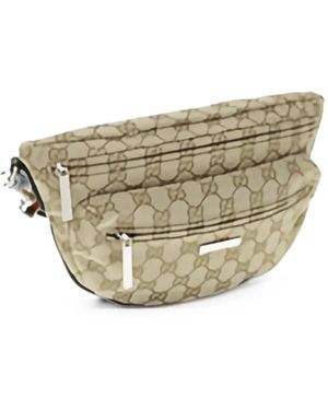Gucci Tag Small Crossbody Bag - Natural