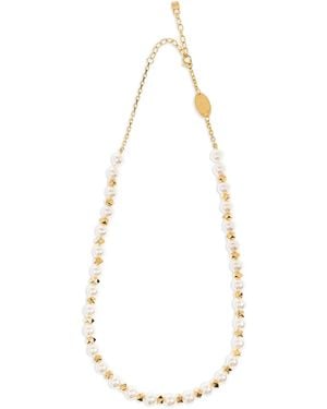 DSquared² Collar Con Perla Artificial - Blanco