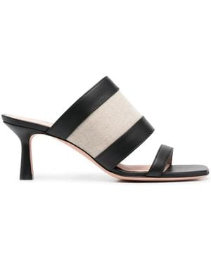 Bally Mules Mit Riemen - Mehrfarbig