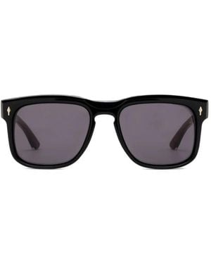 Jacques Marie Mage Occhiali Da Sole Wesley Squadrati - Nero