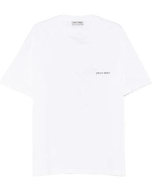 State of Order Graphic-Print T-Shirt - White