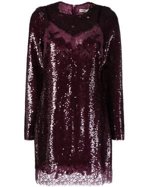Jonathan Simkhai Mako Sequinned Minidress - Brown