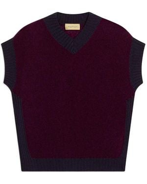 Momoní Runa Pullover Aus Bouclé-Strick - Lila