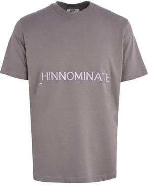 hinnominate Logo-Detail T-Shirt - Grey