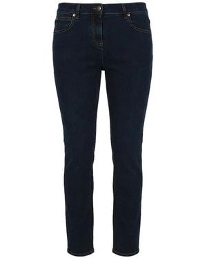 Valentino Garavani V-Detail Slim-Fit Jeans - Blue