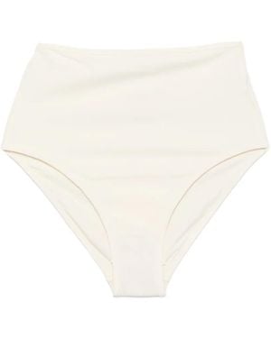TOTEME Bragas De Bikini De Talle Alto - Blanco