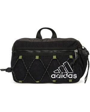 adidas Logo Webbing Belt Bag - Black