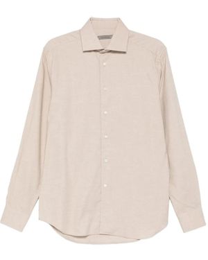 Corneliani Long-Sleeved Shirt - White