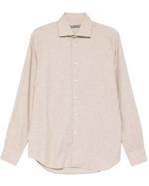 Corneliani Long-Sleeved Shirt - White