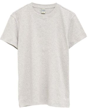 Flore Flore Camiseta con cuello redondo - Blanco