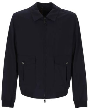 ONTHEBUND Button Flap Jacket - Blue