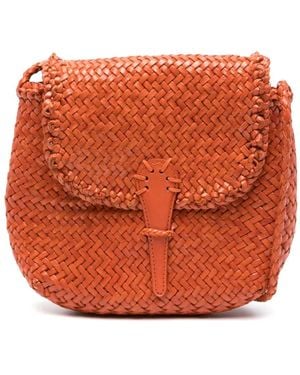 Dragon Diffusion Borsa A Tracolla City Mini - Arancione