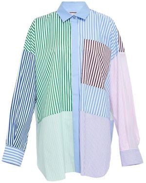 Enfold Chemise Rayée À Manches Longues - Bleu