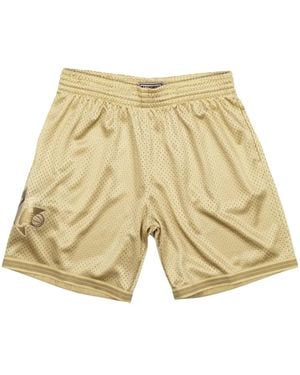 Mitchell & Ness "Nba 2000 Philadelphia 76Ers" Midas Swingman Shorts - Natural