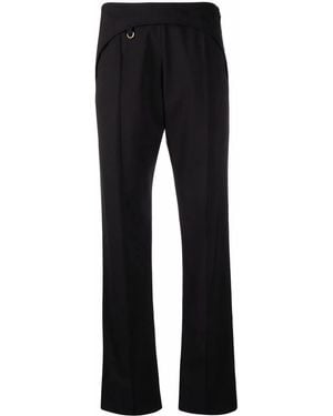 Jacquemus Le Draio Straight-Leg Trousers - Black