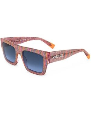 Missoni Missoni Dna Square-Frame Sunglasses - Multicolour