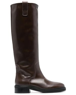 Aeyde Henry Calf Leather Moka - Black