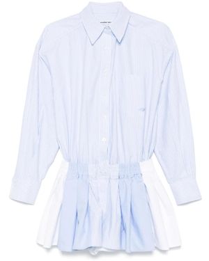 Alexander Wang Geplooide Playsuit - Wit