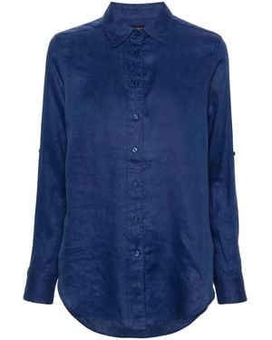 Polo Ralph Lauren Karrie Linen Shirt - Blue