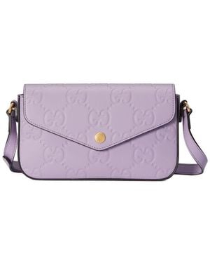 Gucci GG ショルダーバッグ ミニ - パープル