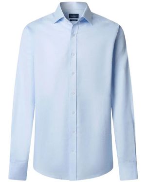 Hackett Tailored-Fit Oxford Shirt - Blue