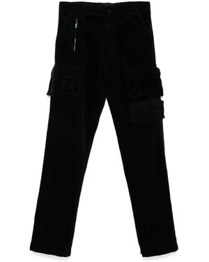 Aspesi Corduroy Cargo Trousers - Black