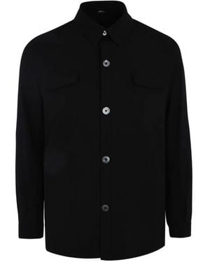 Tombolini Buttoned Overshirt - Black