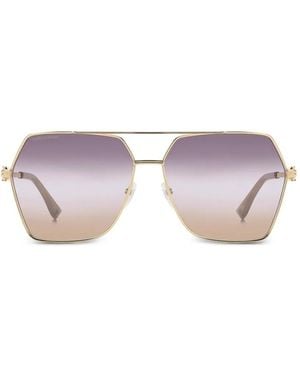 DSquared² Occhiali Da Sole A Doppio Ponte - Rosa