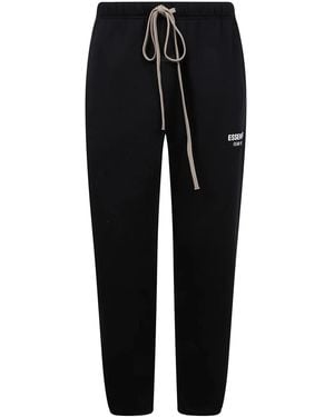 Fear Of God Logo Track Trousers - Black