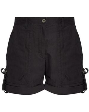 Isabel Marant Ring Detail Shorts - Black
