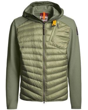 Parajumpers Nolan Quilted Hooded Jacket - Green