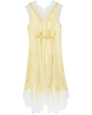 3.1 Phillip Lim Lace V-Neck Midi Dress - White