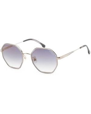 Carrera Geometric-Frame Sunglasses - White