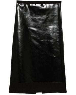 MM6 by Maison Margiela Panelled Skirt - Black