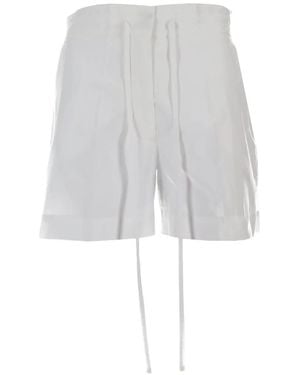 P.A.R.O.S.H. Bermudas con cordones - Blanco