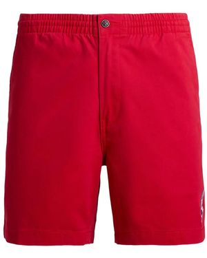 Polo Ralph Lauren Cotton Shorts - Red