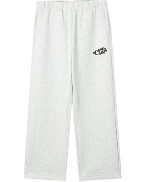 Chocoolate Logo-Print Track Pants - White